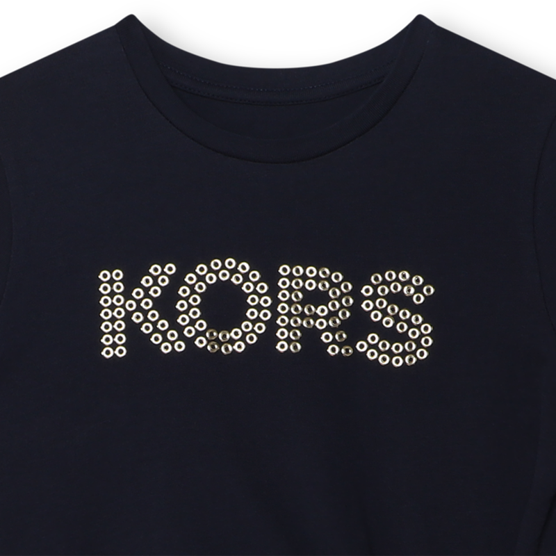 Short-Sleeved Knotted Dress MICHAEL KORS 
                    GIRL