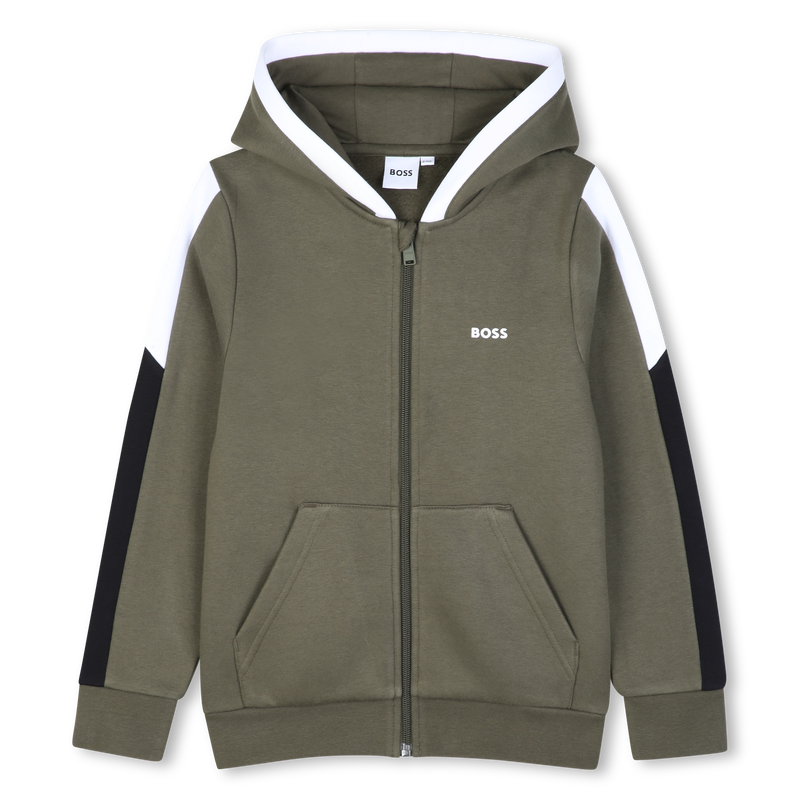 Hooded cardigan BOSS 
                        BOY