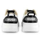 Bi-material lace-up sneakers HUGO 
                    BOY