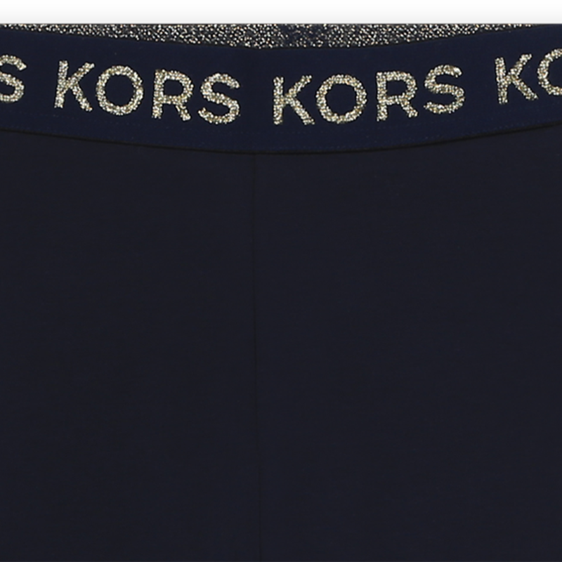 Stretch Cotton Leggings MICHAEL KORS 
                    GIRL