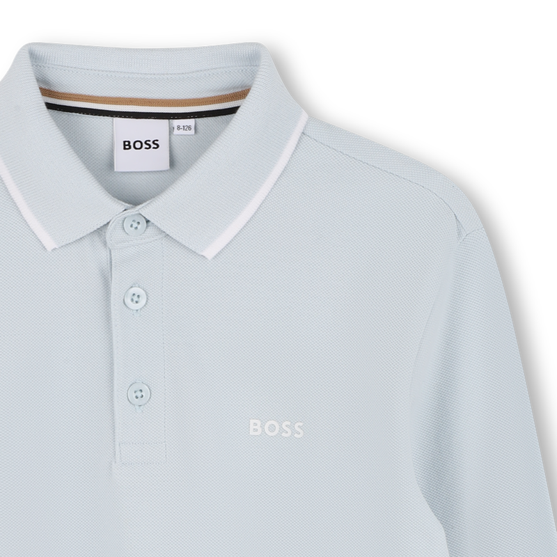 Long-sleeved polo shirt BOSS 
                    BOY