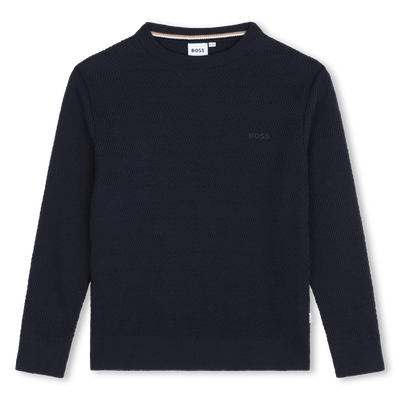 Boys hugo boss jumper shop
