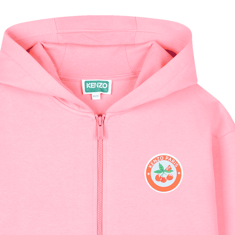 Zip-up sweatshirt KENZO KIDS 
                        GIRL