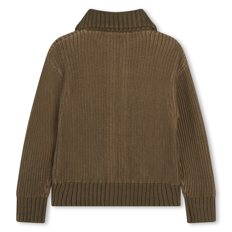 Zip-Up Knit Cardigan TIMBERLAND 
                        BOY