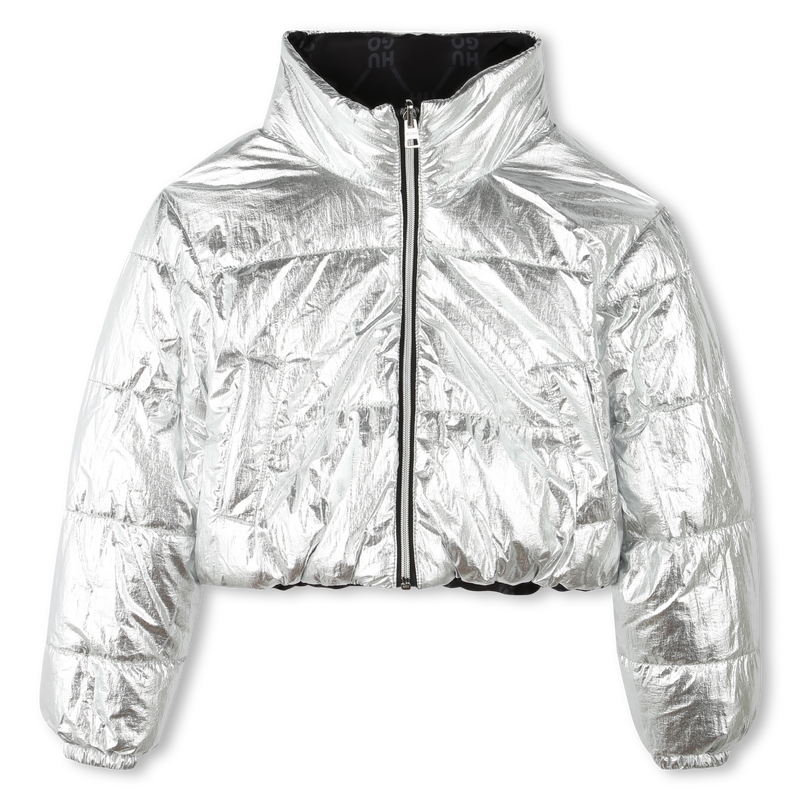 Reversible Cropped Puffer HUGO 
                    GIRL
