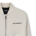Canvas bomber KARL LAGERFELD KIDS 
                    BOY