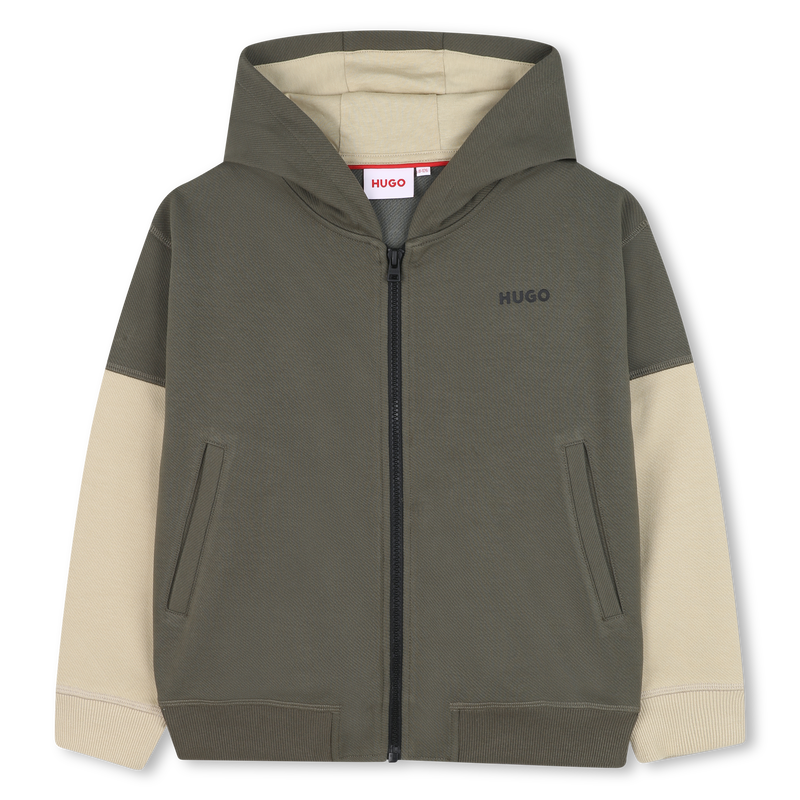 Hooded cardigan HUGO 
                        BOY