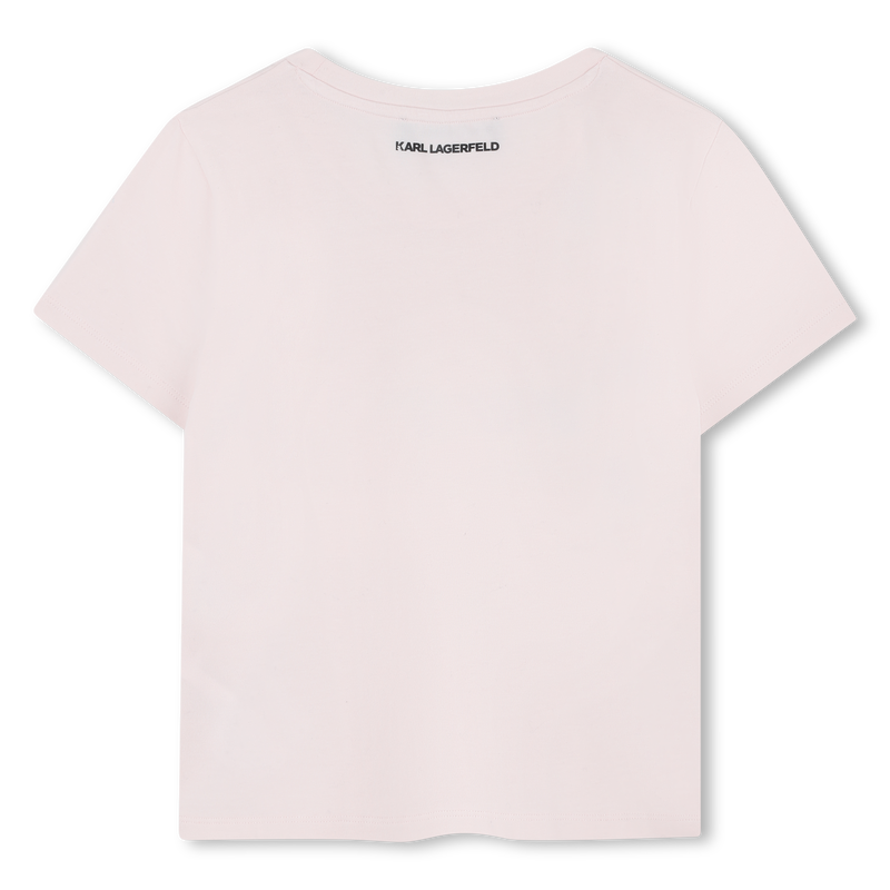 Short-sleeved T-shirt KARL LAGERFELD KIDS 
                    GIRL