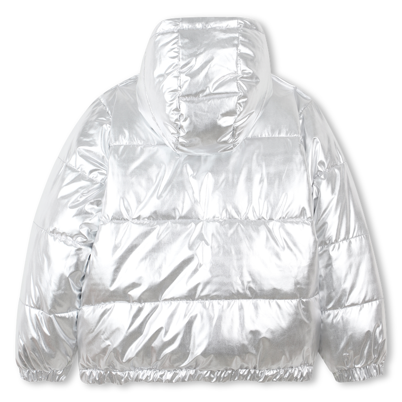 Reversible polyester down jacket KENZO KIDS 
                    GIRL