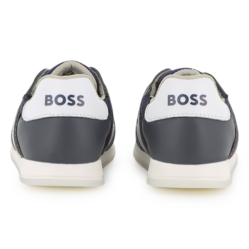 Sneakers with branded elastic BOSS 
                    BOY