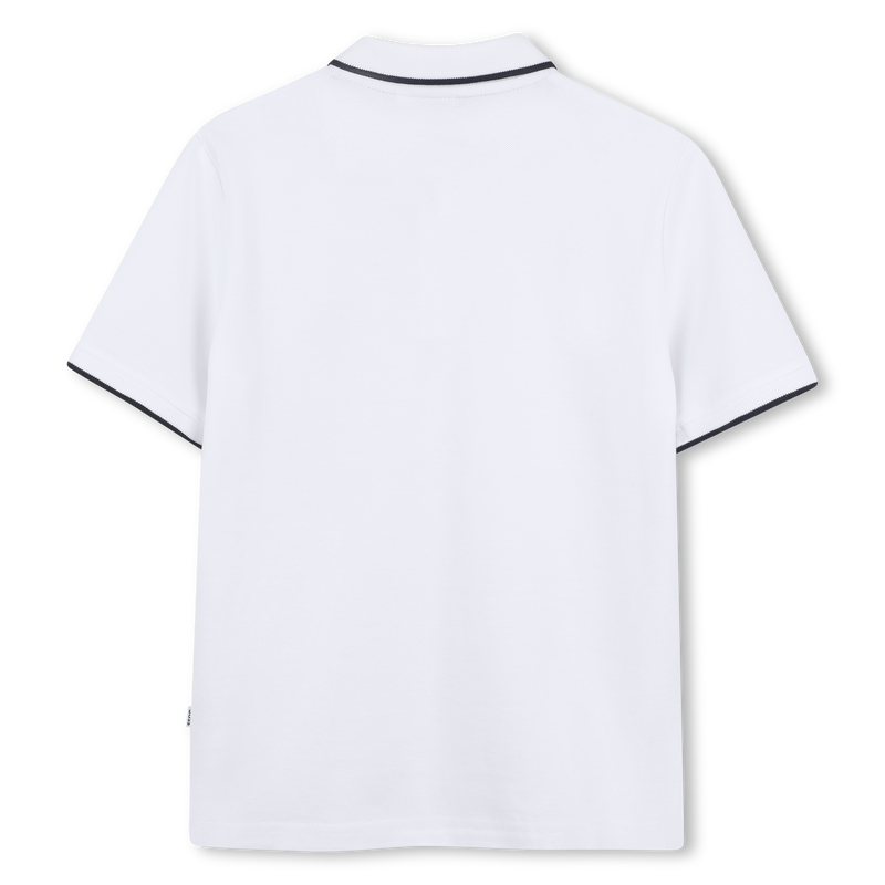 Cotton Polo Shirt BOSS 
                        BOY