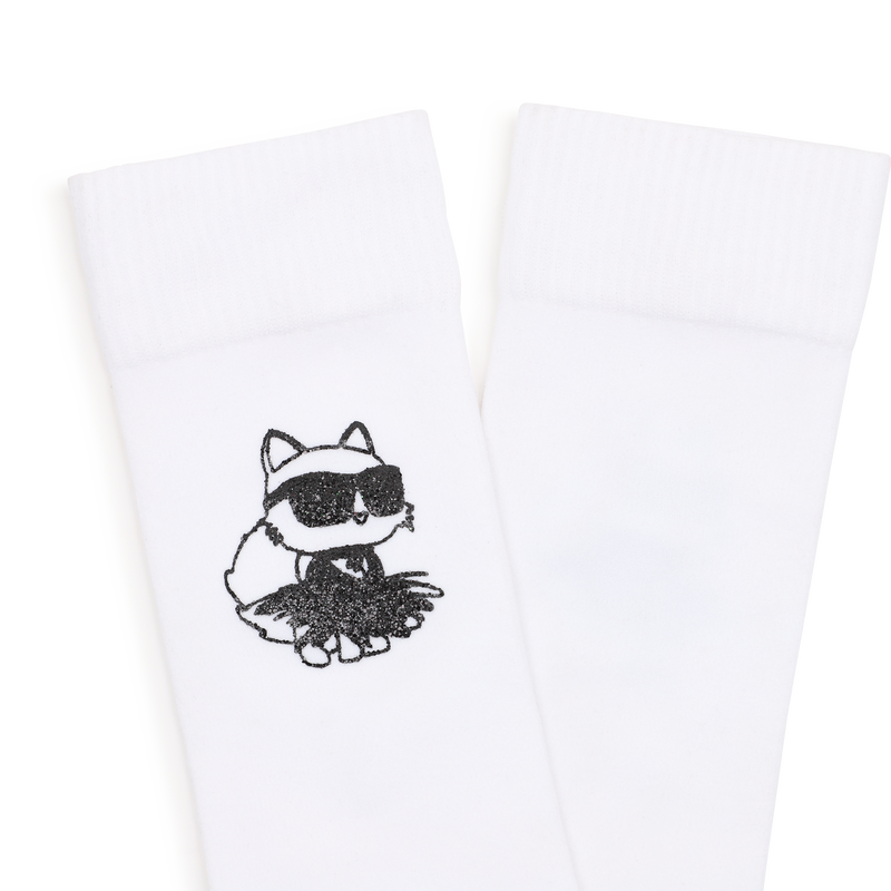 Mid-calf socks KARL LAGERFELD KIDS 
                        GIRL