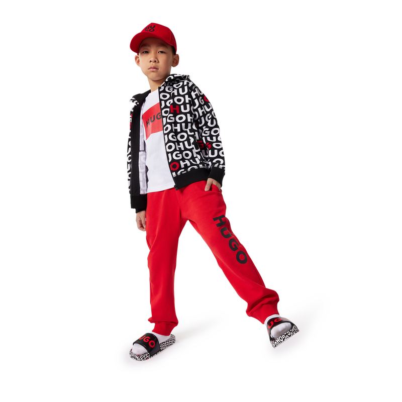Printed cotton cap HUGO 
                    UNISEX