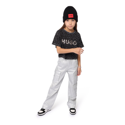 Printed Cotton T-Shirt HUGO GIRL