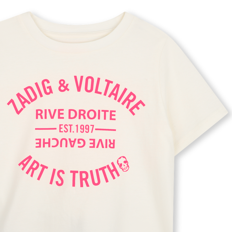 Short sleeve t-shirt ZADIG VOLTAIRE 
                        GIRL
