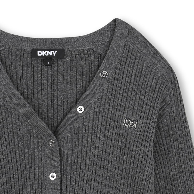 Knitted cardigan DKNY 
                        GIRL