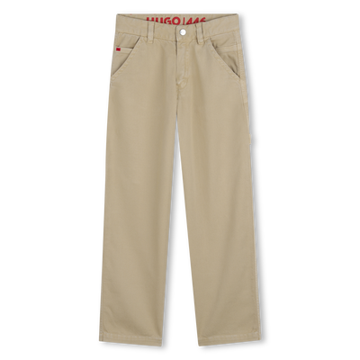 Topstitched Pants HUGO BOY