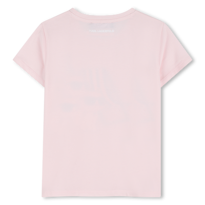 Short-Sleeved T-Shirt KARL LAGERFELD KIDS GIRL