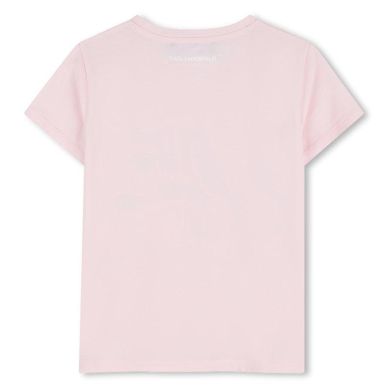 Short-Sleeved T-Shirt KARL LAGERFELD KIDS 
                        GIRL