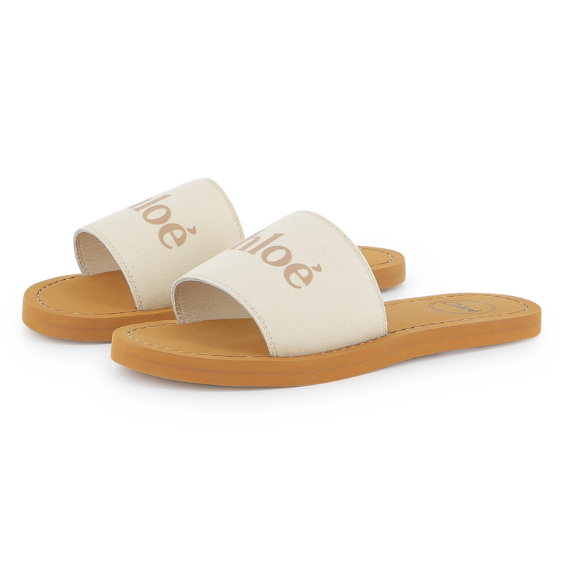 Fabric logo slides CHLOE 
                    GIRL
