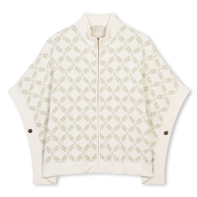 Zip-Up Knit Cape MICHAEL KORS GIRL