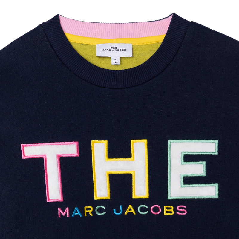 Marc jacobs embroidered logo sweatshirt sales