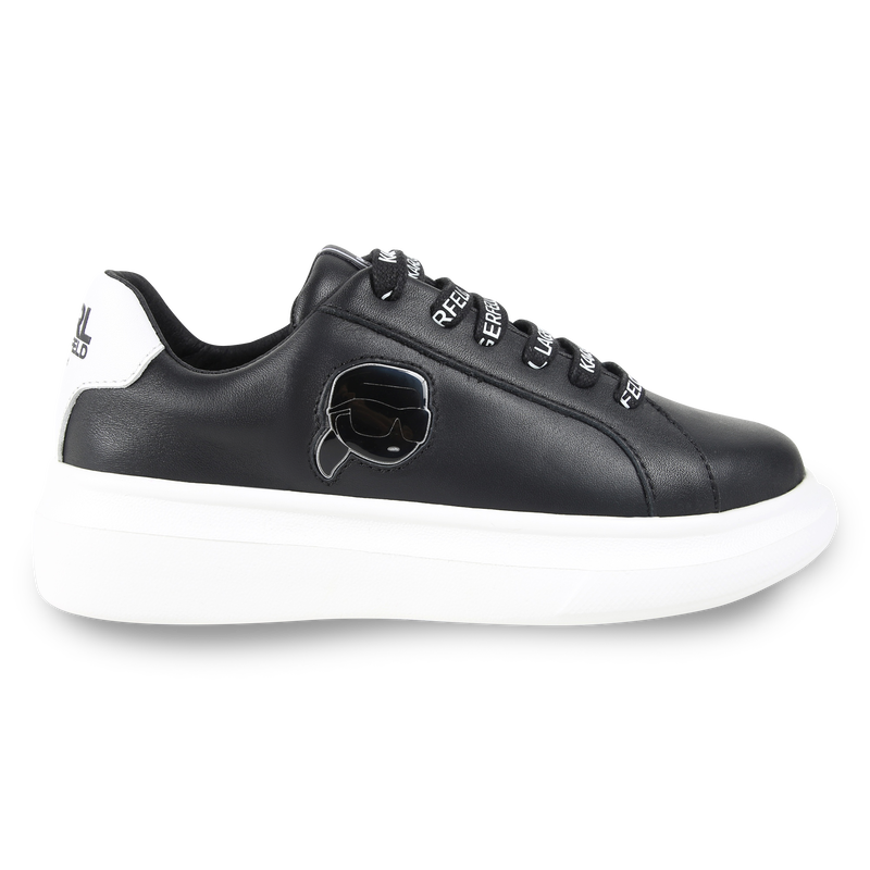 Low-Top Leather Sneakers KARL LAGERFELD KIDS 
                        BOY