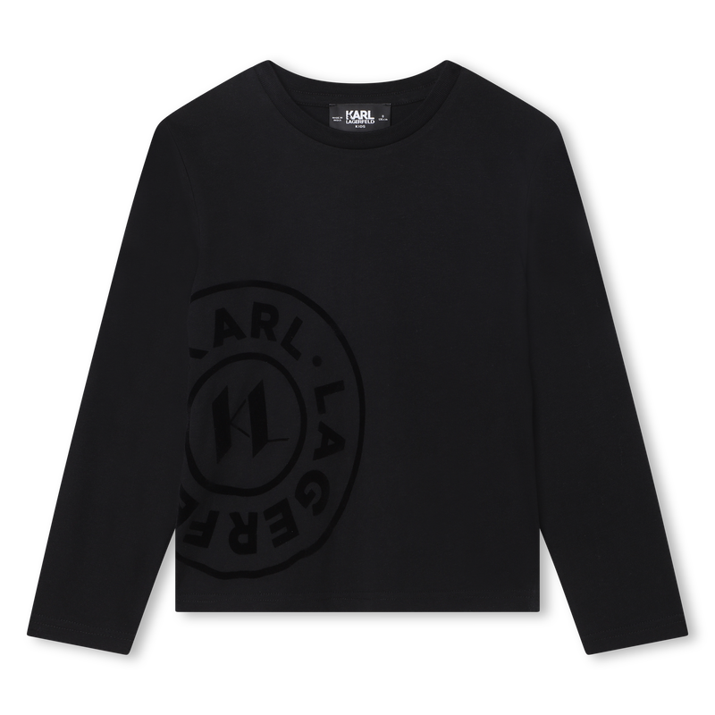 Long-sleeved T-shirt KARL LAGERFELD KIDS 
                    BOY