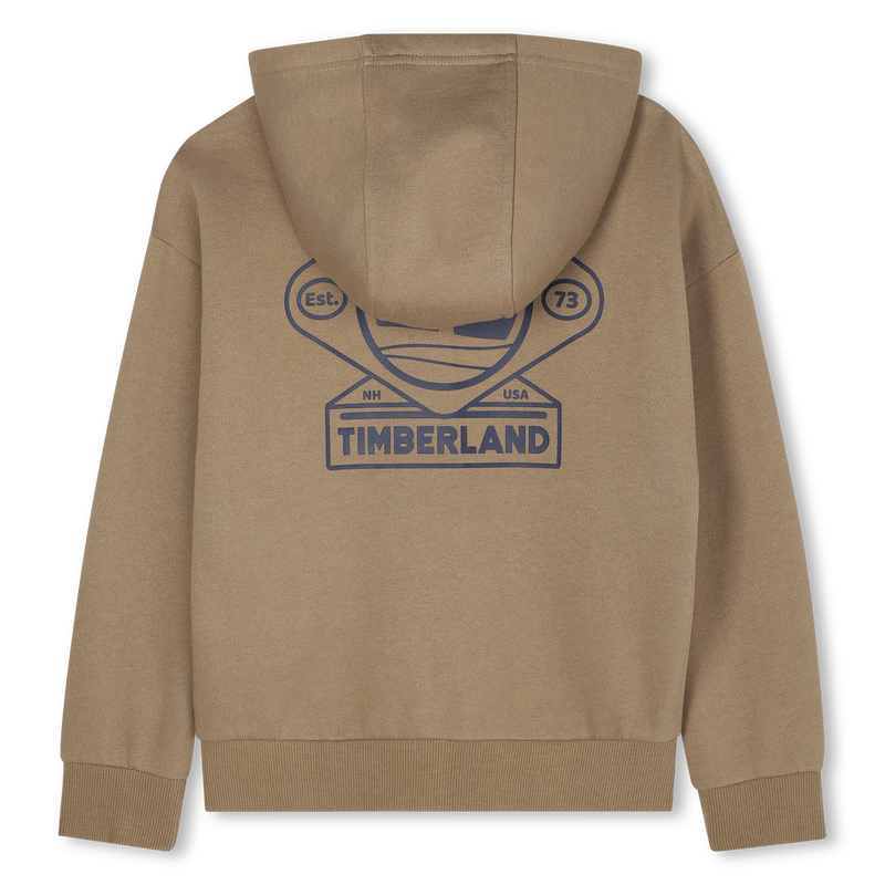 Hooded jogging cardigan TIMBERLAND 
                    BOY