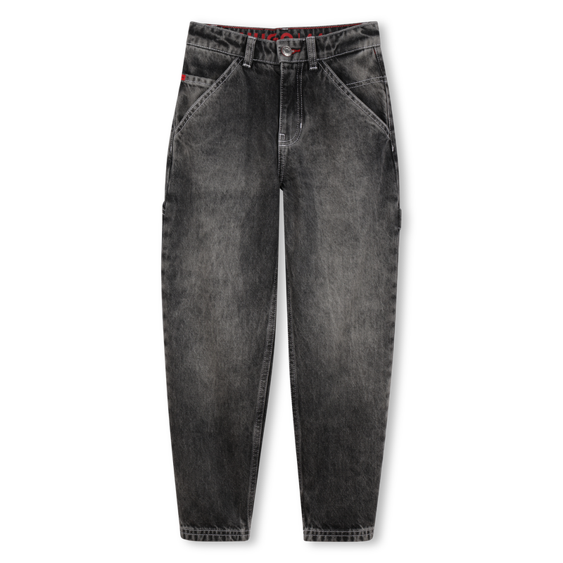Loose-fit jeans with pockets HUGO 
                    BOY