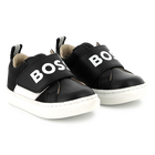 Leather Velcro sneakers BOSS 
                    BOY