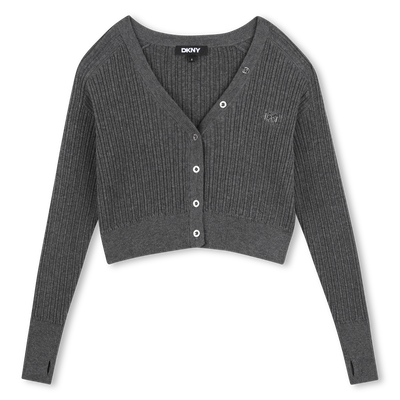 Knitted cardigan DKNY GIRL
