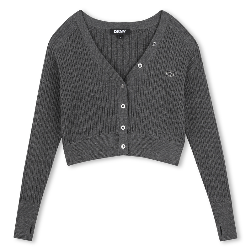 Knitted cardigan DKNY 
                        GIRL