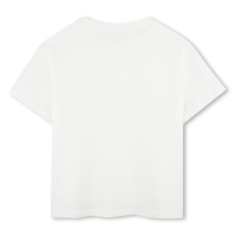 Short-sleeved cotton T-shirt MICHAEL KORS 
                    GIRL