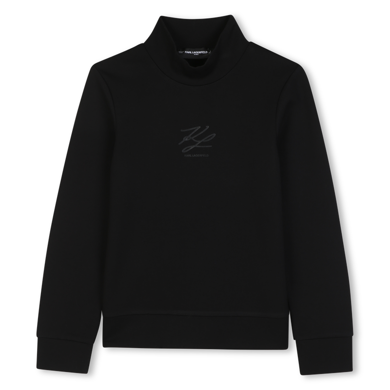 Long sleeve t-shirt KARL LAGERFELD KIDS 
                        GIRL