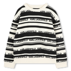 Striped sweatshirt KARL LAGERFELD KIDS 
                    BOY