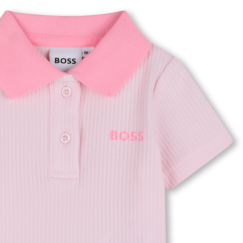 Cotton Elastane Outfit Set BOSS 
                        GIRL