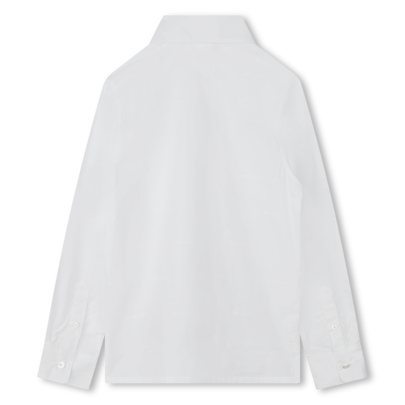 Printed Poplin Shirt GIVENCHY 
                    BOY