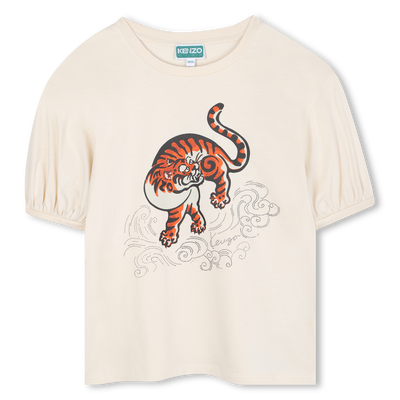 Short-sleeved T-shirt KENZO KIDS GIRL