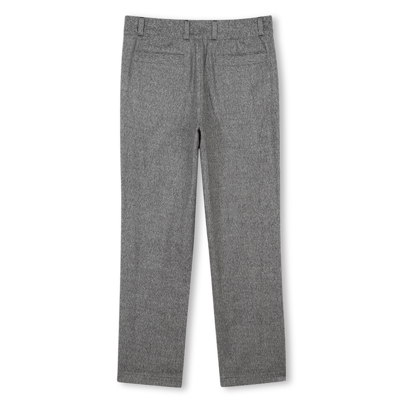 Pleated Cotton Trousers BOSS 
                    GIRL
