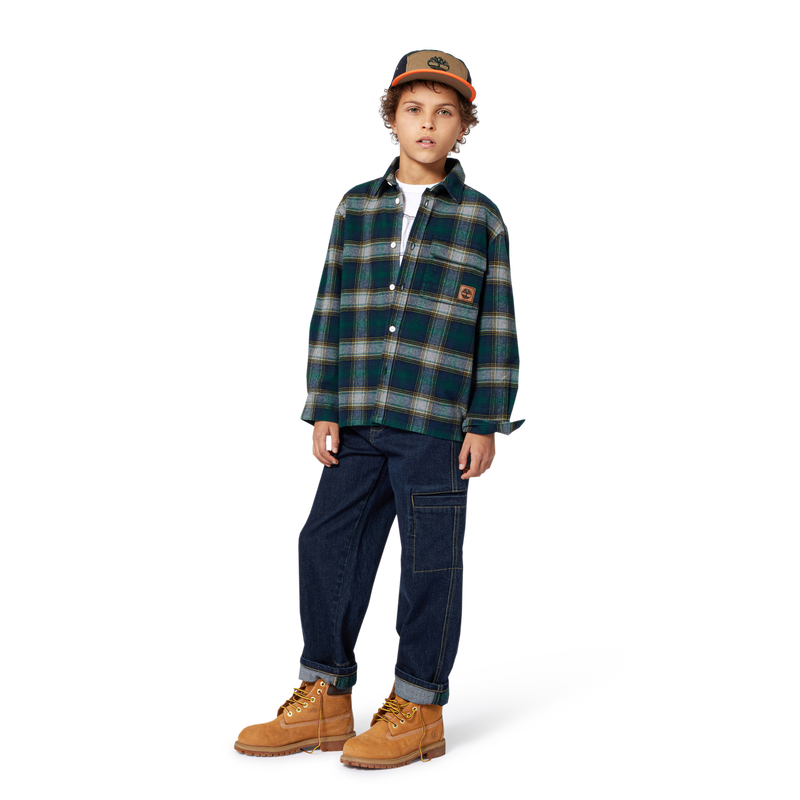 Long-sleeved jersey T-shirt TIMBERLAND 
                    BOY