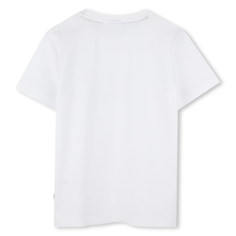Short-sleeved cotton T-shirt BOSS 
                        BOY
