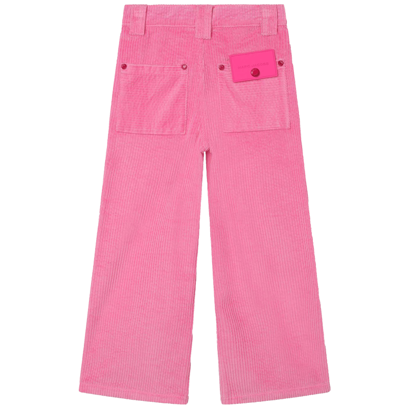 Corduroy trousers MARC JACOBS 
                    GIRL
