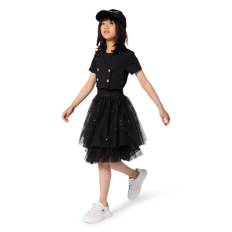 LACE-UP SNEAKERS KARL LAGERFELD KIDS 
                        GIRL