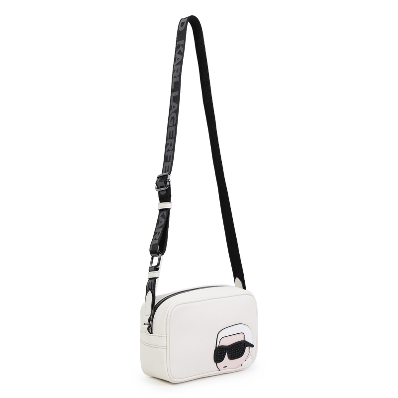 Adjustable handbag with badge KARL LAGERFELD KIDS 
                    GIRL