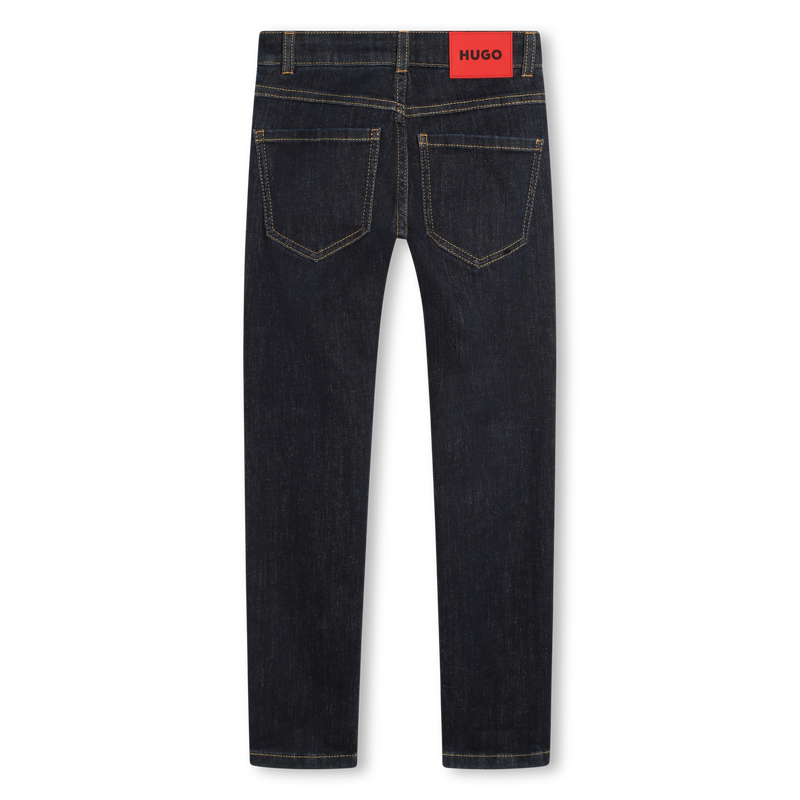 Slim-Fit Five-Pocket Jeans HUGO 
                    BOY