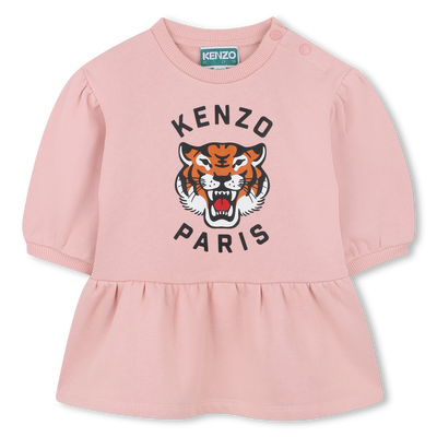 Fleece dress KENZO KIDS GIRL