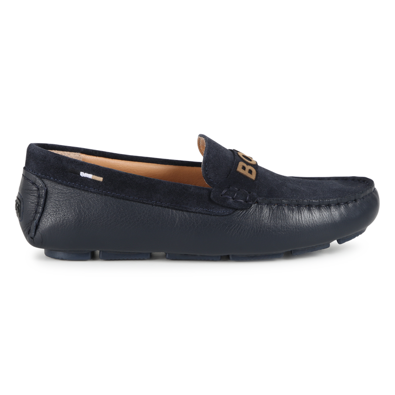 Leather Moccasins BOSS 
                    BOY