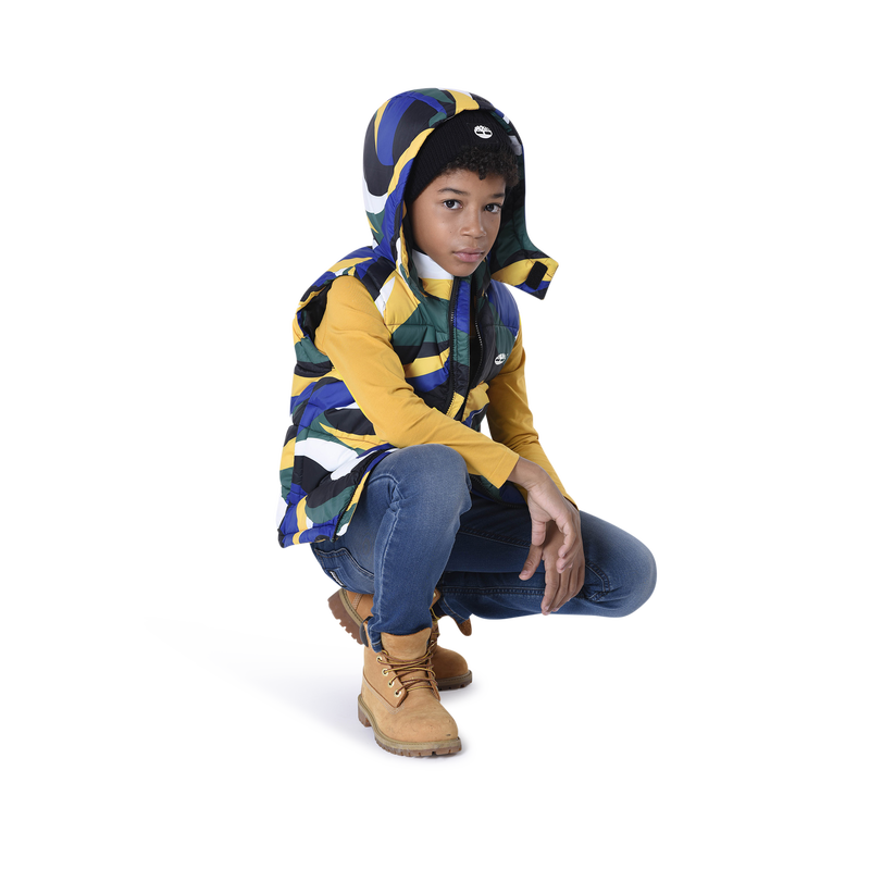 Hooded water-repellent parka TIMBERLAND 
                    BOY