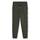 Fleece Sweatpants, KHAKI, hi-res